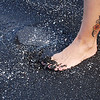 Black Sand Beach, Hilo, Hawaii